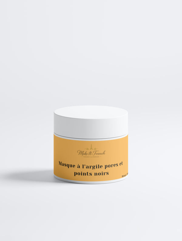 Masque Argile Purifiant Pores Et Points Noirs