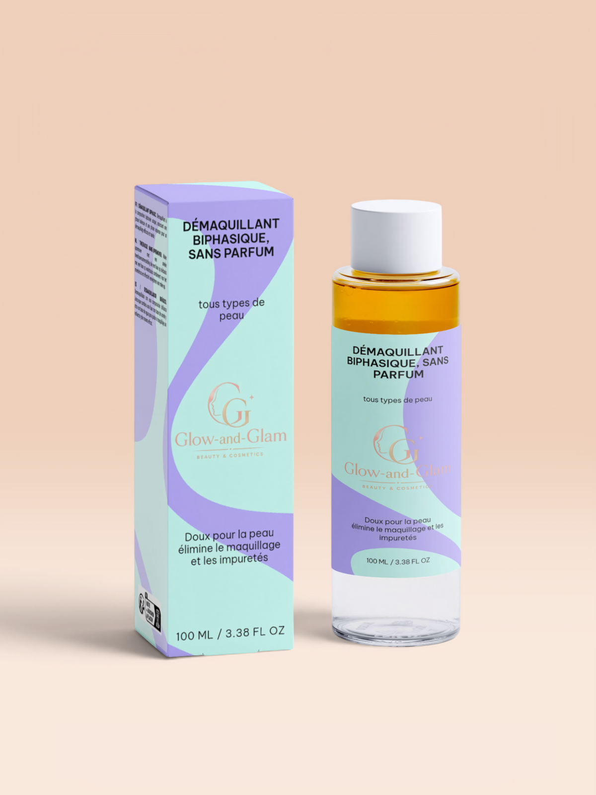 DÉMAQUILLANT BIPHASIQUE, SANS PARFUM
