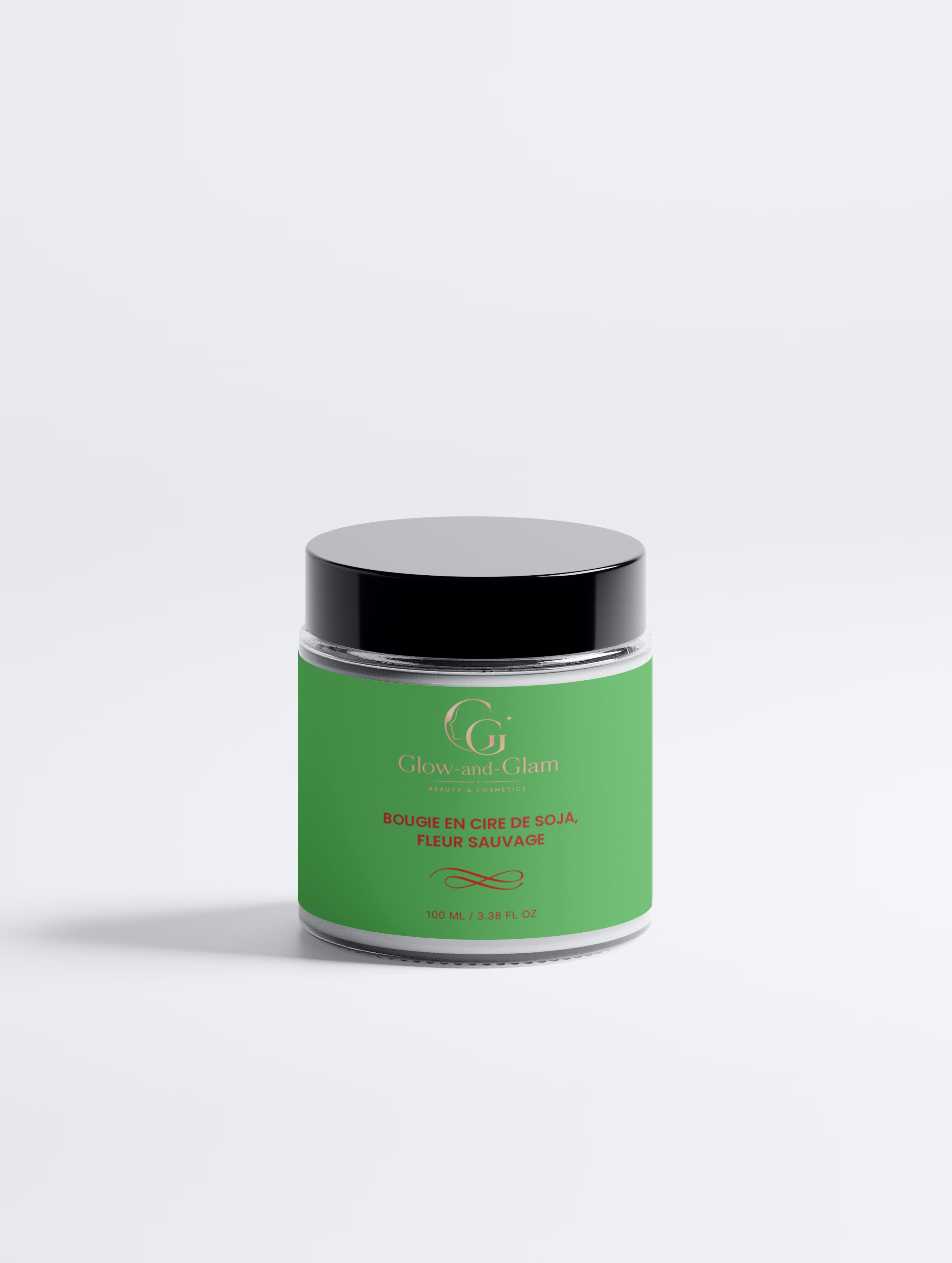 BOUGIE EN CIRE DE SOJA, FLEUR SAUVAGE